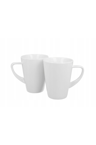 NO BRAND Cană de porțelan Duo INFINITY 370 ml