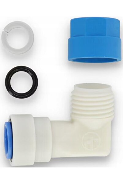 NO BRAND JOHNGUEST M 20/JG 12 Conector cot unghiular pentru admisie apă rece ...