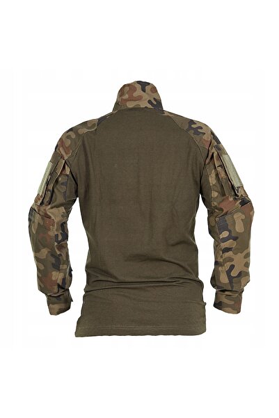 NO BRAND Cămașă tactică militară Texar pentru bărbați, camuflaj PL, mărimea L