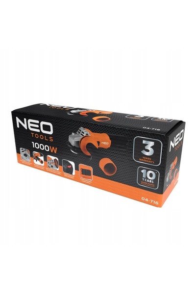 NEO Tools Polizor unghiular NEO 125mm cu viteză variabilă 1000W n.szybkomocuj...