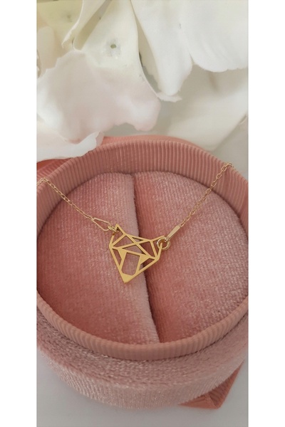 NO BRAND Brățară de aur LIS LISEK origami argint 925