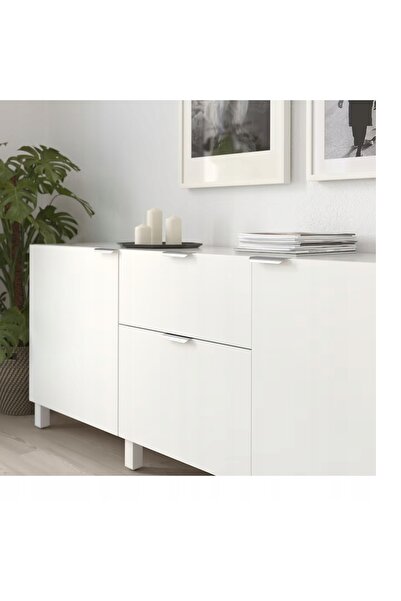 NO BRAND Mâner de mobilier BILLSBRO, culoare oțel, 520 mm, 2 bucăți