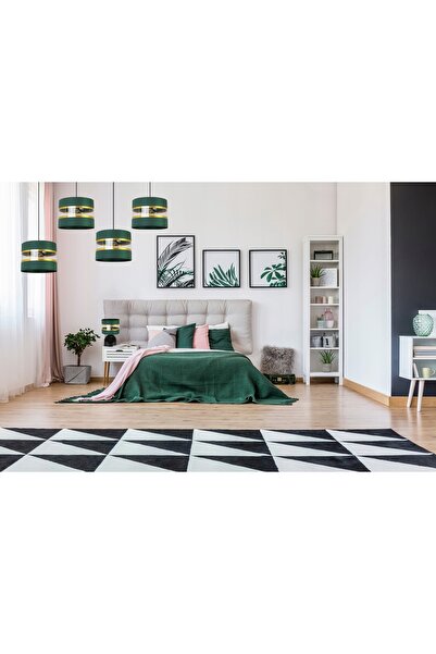 NO BRAND LAMPĂ DE NOPTIERE CU ABZORBER ELEGANT, AURIU, 20 CM