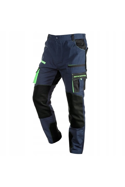 NEO Tools Pantaloni de lucru Motosynteza, 100% bumbac ripstop, mărimea XL