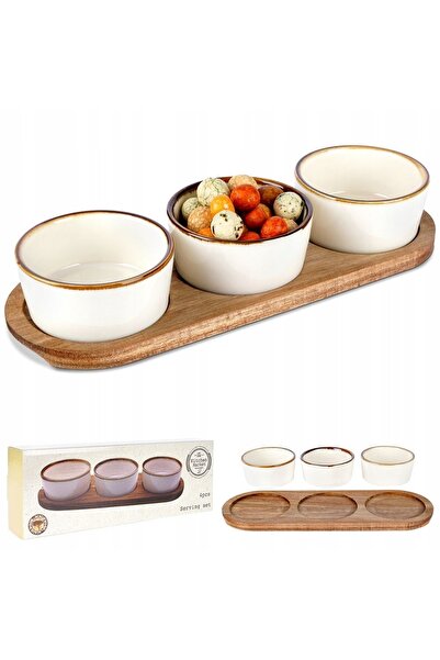 Excellent Houseware Boluri DIP Gustări Sosuri Aperitive Tavă