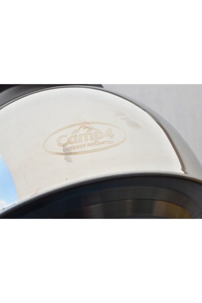 NO BRAND Ibric turistic cu fluier din oțel inoxidabil Contessa 2,5 l camp4