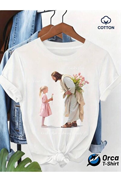 k222 T-Shirt Featuring Design Of A With Flowers, Perfect Women. This Soft And...