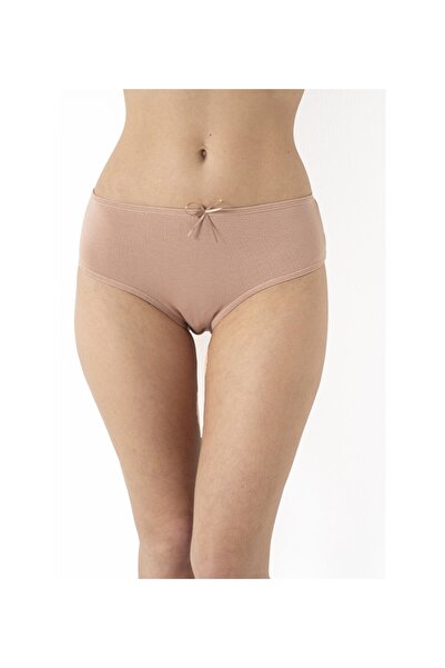 VELVET TOUCH Γυναικεία Βαμβακερά Σλιπ ΜΠΕΖ 23X-01MPE, Χρώμα ΜΠΕΖ, Μέγεθος L