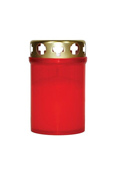 LCA Set 5 x Candela cu Capac Rosu, 20 Ore
