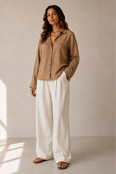ALEXANDERGARDI Women's linen shirt