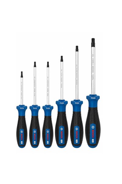 Bosch Torx Uçlu Tornavida Takımı Delikli Pro 6 Parça