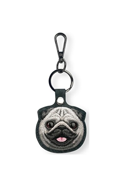 Nimmy Husă pentru localizator de câini Big Eyed Pet 2.0 cu breloc, Negru