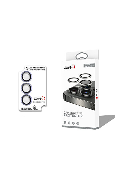 Alan Tech Galaxy S26 Camera Lens Protector Sapphire Non-Distorting Image Qual...