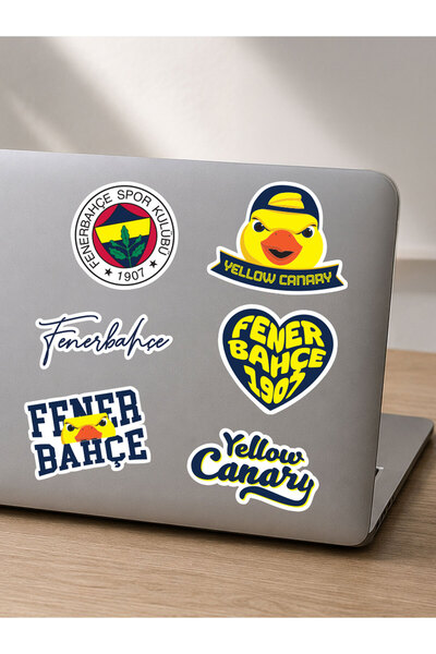 Fenerbahçe Yellow Canary Sticker Sheet