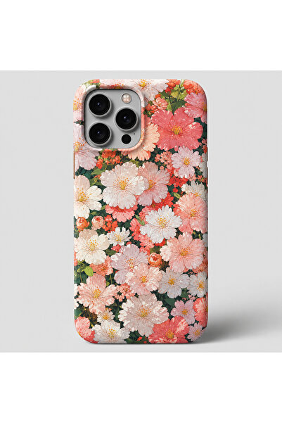 Mobildizayn iPhone 14/15 PLUS Uyumlu Desenli Pudra Lansman Telefon Kılıfı K236