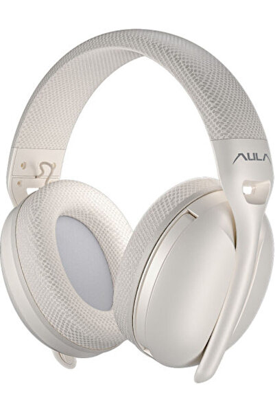 Aula S6 Ακουστικά Gaming Υπεραυτικά με Σύνδεση 2.5mm / 3.5mm / Bluetooth Σαμπανί
