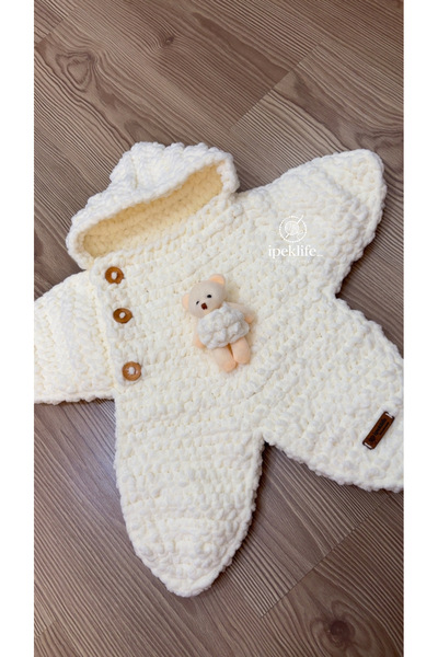 ipeklife Yıldız Tulum Baby Blanket