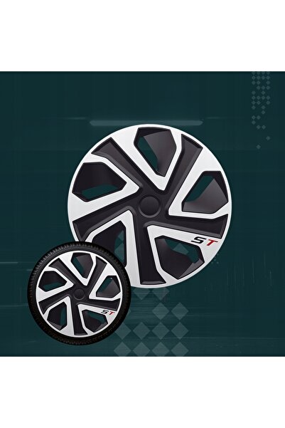 NO BRAND Jante 16 inch 4x argintiu-negru GÓRECKI ST UNIVERSAL