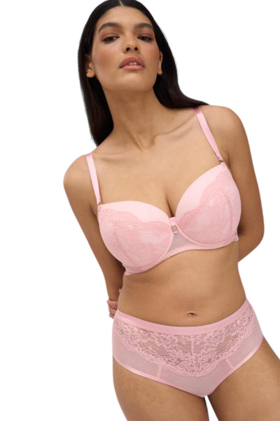 ALLES Sutien Whisper Roz cu bureți detașabili