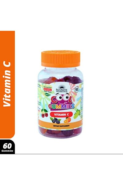 SUNSHINE COOL GUMMIES VITAMIN C 60'S