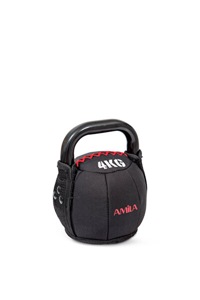 Amila Kettlebell Cordura 8 Kg - Μαύρο