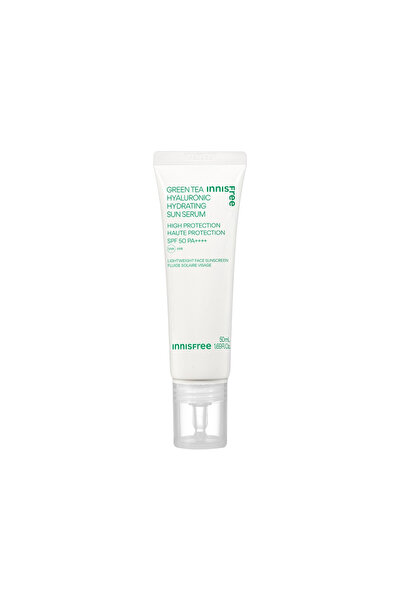 Innisfree Facial Sun Serum with Green Tea and Hyaluronic Acid 50Spf 50 ml