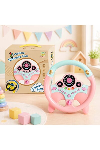 velve Interactive steering wheel for children Learning Simulate Driver, with ...