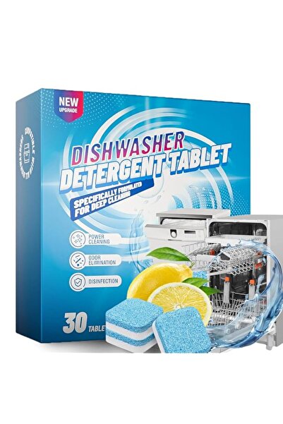 Generic Brand 30 Pcs Dishwasher Cleaner Tablets, Ultra 3-in-1 Dishwasher Tabl...