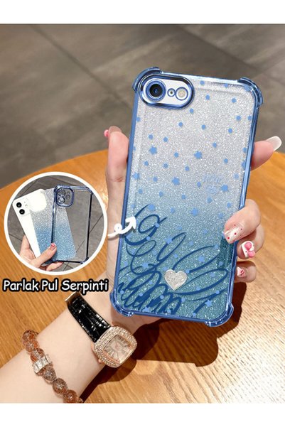 ucuc iPhone 7/8/Se 2020 2022 Compatible Transparent Four Corner Silicone Coat...