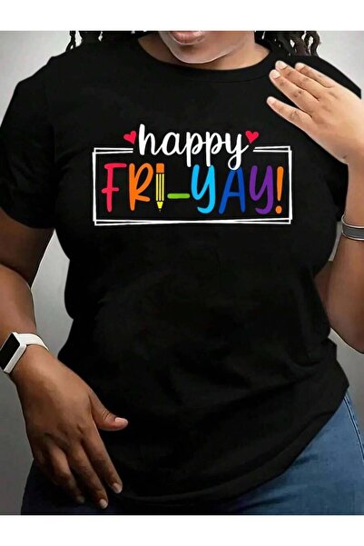 26LIK Happy Fri-Yay Funny Fri Yay Teacher Student Friday Weekend Back To Scho...