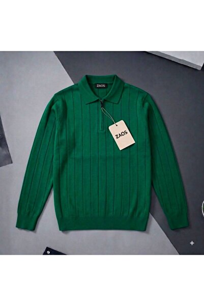 zs zaos fashion pulover tricotat de bază pentru bărbați, cu mânecă lungă, de ...