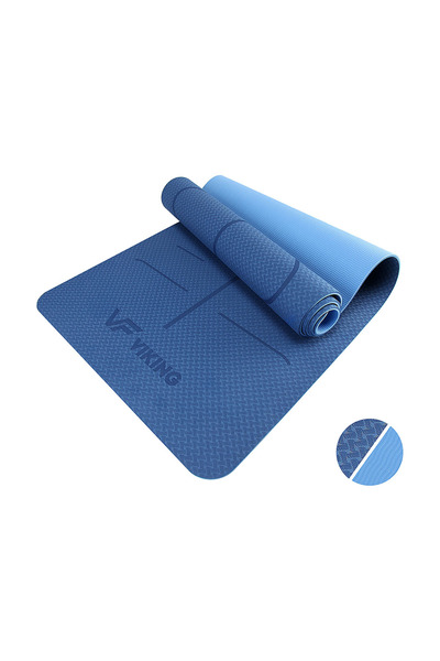 OEMVURAL Yoga/Pilates TPE Mat C-3040 w/ Body Line Printing (Viking)