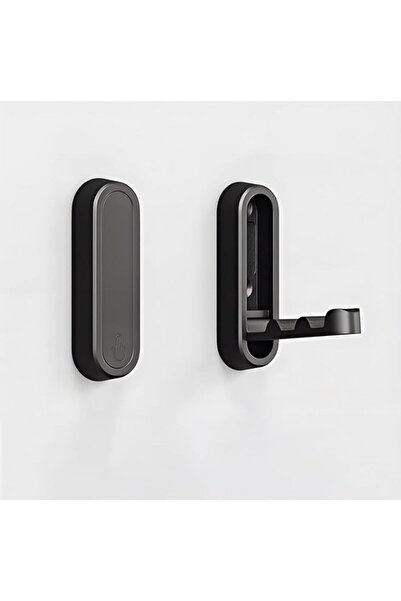 Generic Black foldable Towel Hooks for Bathroom,Wall Hooks for Hanging Heavy ...