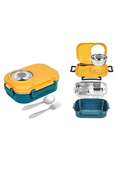 Generic IEW Stainless Steel Lunch Box with Soup Jar Large Capacity Lunch Box ...