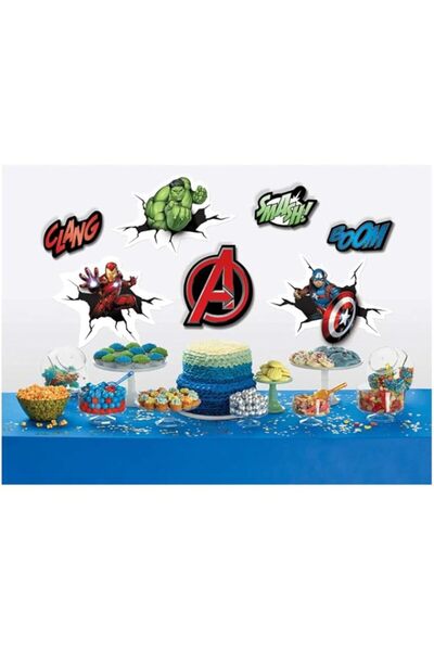 Generic Brand amscan Marvel Avengers Paper Wall Decoration