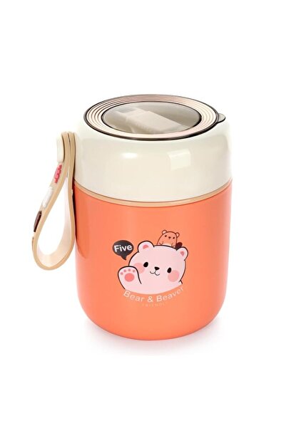 Generic TERRIFI Food Jar Lunch Box, Vacuum Insulated Food Flask, with Folding...