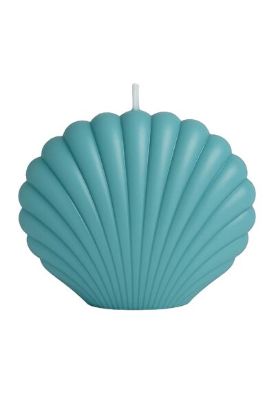 Generic Fitto Unique Light Candle in Seashell Design – Blue Home Decor Candle...