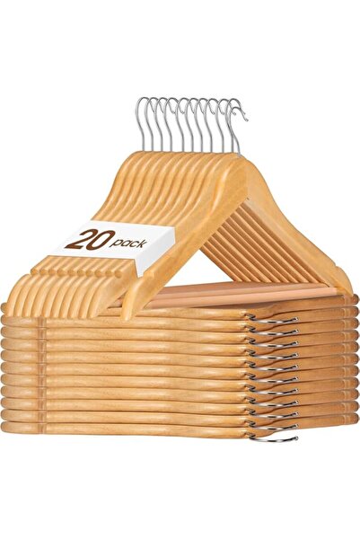 Generic HOUSE DAY Wooden Hangers with Rose Gold Hook
