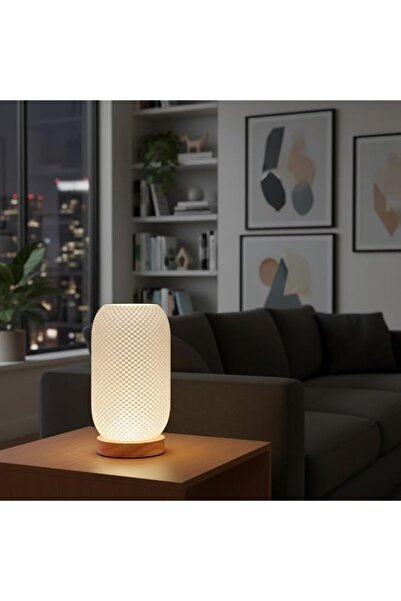 Generic Brand Modern Table Lamp, USB Powered, with Warm Light, Decorative Mes...