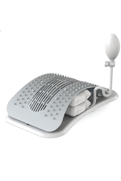 Generic YelaJoy Adjustable Inflatable Air Cushion Back Stretcher with Magneti...