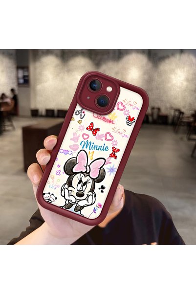 Hontinga حافظة هاتف آيفون 15 متوافقة مع الكاميرا، حافظة هاتف من السيليكون بنم...