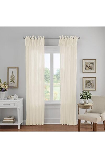Generic Brand Elrene Home Fashions Single Window Curtain Drape, Polyester, Iv...
