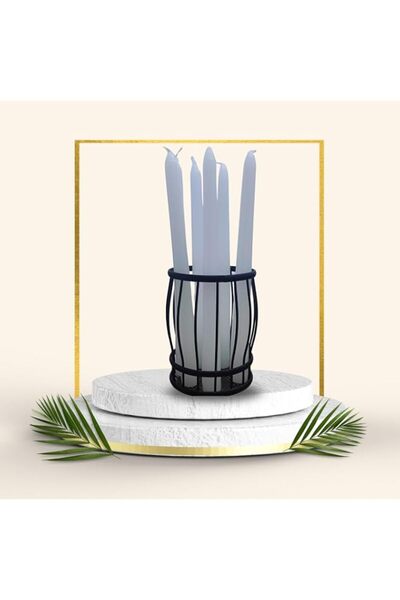 Generic Brand White Tapered Candles 10-Inch - Pack of 12 | Classic Candles fo...