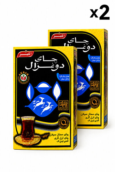 Do Ghazal Tea İran Do Ghazal 1 kg (2x500 gr) Siyah Çay