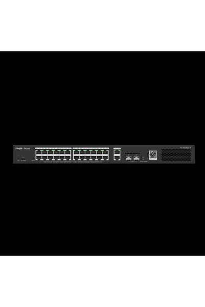 RUIJIE REYEE RG-ES228GS-P 24 PORT 10/100/1000 24 PORT POE 2 PORT UPLINK +2 SFP 370 WATT CLOUD YÖNETİ
