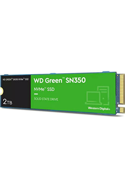 WESTERN DIGITAL Green SN350 SSD 2TB M.2 Τύπου με σύνδεση PCI Express 3.0 WDS2...