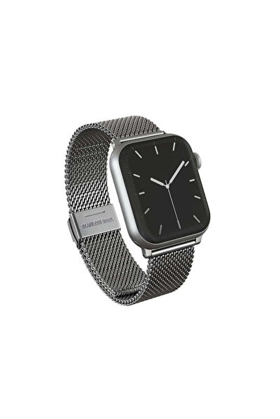 BURGA Λουράκι από ανοξείδωτο ατσάλι, ασημί (για Apple Watch 4/5/6/7/8/9/10/11...