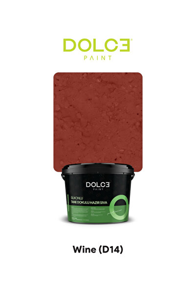 dolce boya Dolce Tane Dokulu Hazır Sıva — Silikonlu, Su İtici Dış Cephe Dekor...