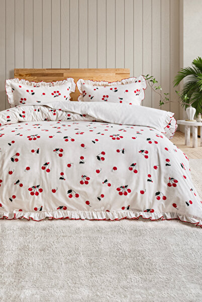 DB DANLA BALDİ Home Collection Σετ Παπλωματοθήκης ift Kişilik από βαμβάκι με ...