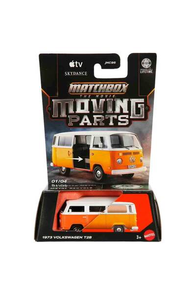 Hotwhells The movie moving parts car - 1973 volkswagen t2b